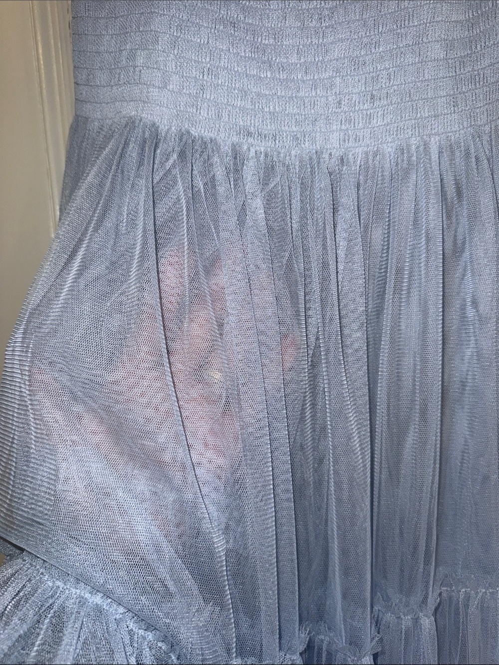 Hill House Tulle Ellie Nap Dress Light Blue collectors edition size small - Picture 5 of 6